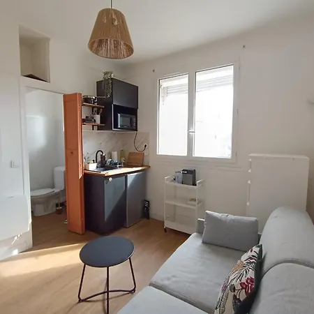 Apartamento Pretty Studio, Location Au Mois, Paris Défense Rer A Garenne-colombes *